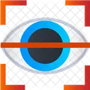 Focus View Eye Focus View Scan Icon