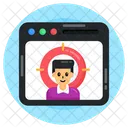 Web User Focus Web User Focus Person Icon