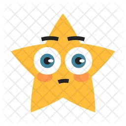 CuteStar em Chocado  Ícone