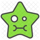 Fofo Emoticon Estrela Ícone