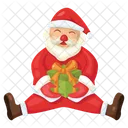 Papai Noel Fofo Natal Ícone