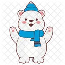 Urso Animal Polar Ícone