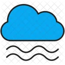 Fog-blue-cloud  Icon