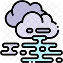 Fog Cloudy Foggy Icon