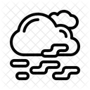 Fog Mist Low Visibility Icon