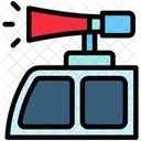 Sign Fog Horn Icon