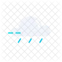 Fog Rain Cloudy Windy Cloudy Icon