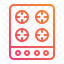 Fogao Panelas Eletromagnetico Ícone