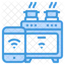 Fogão inteligente  Ícone
