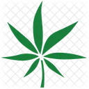 Cannabis Etichetta Verde Icon