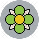 Foglia Di Quercia Ortensia Fiore Icon