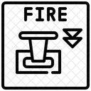 Fogo Cuidado Alarme Ícone