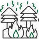 Fogo Queima Conflagracao Ícone