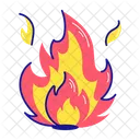 Fogo Queimando Aceso Icon