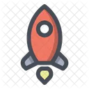 Foguete Startup Galaxia Icon