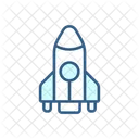 Foguete Veiculo Espacial Engenharia Aeroespacial Ícone