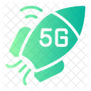 5 G Foguete Lancador Icon