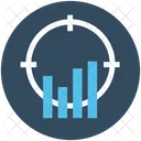 Fokus Balken Diagramm Icon