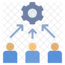 Geschaft Fokus Ziel Symbol