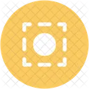 Fokus Werkzeug Zentrum Symbol