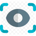 Fokusansicht Augenfokus Kameraansicht Symbol