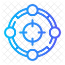 Fokusgruppe Zielgruppe Wirtschaft Und Finanzen Symbol