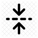 Fold Contract Verticalarrow Navigation Navigate Icon
