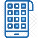 Foldable Phone Electronic Device Smartphone Icon