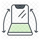 Foldable Phone Smartphone Technology Icon