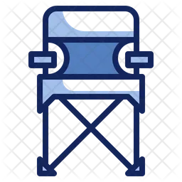 Folded Chair  Icon