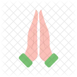 Folded Hands  Icon