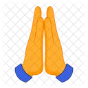 Folded Hands Icon