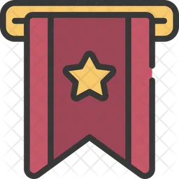 Folded Medal  Icon