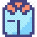 Pixel 8 Bit Folded Icon