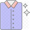 Folded Shirt Lineal Color Icon Icon