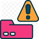 Folder Danger Risk Icon