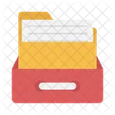 Paper Business File Icon