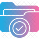 Folder Tick Document Icon