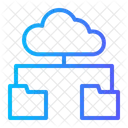 Folder Cloud Computing Cloud Data Icon