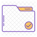 Approved Document Data Icon