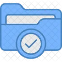 Folder Tick Document Icon