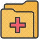 Medical Healthcare Folder Icon