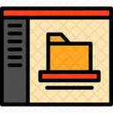 Folder Directory Binder Icon