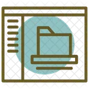 Folder Directory Binder Icon