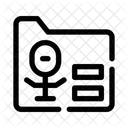 Folder Files And Folders Music And Multimedia Icon