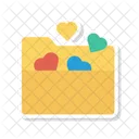 Folder Archive Love Icon