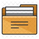 Filled Folder Archive Icon
