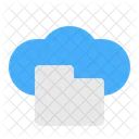 Cloud folder  Icon