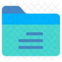 Folder Data Collection File Icon