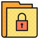 Lock Key Folder Icon